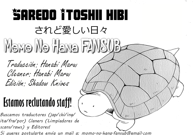 Saredo Itoshii Hibi-Volume 1 Chapter 1