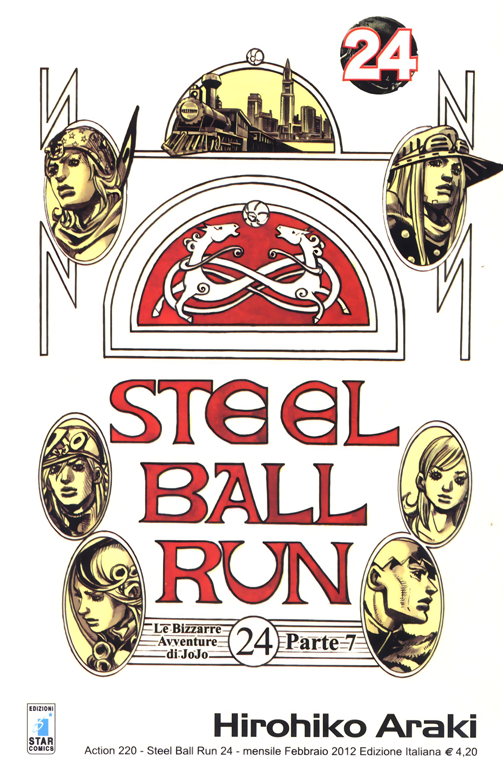 JoJo's Bizarre Adventure Part 7 - Steel Ball Run-Volume 24